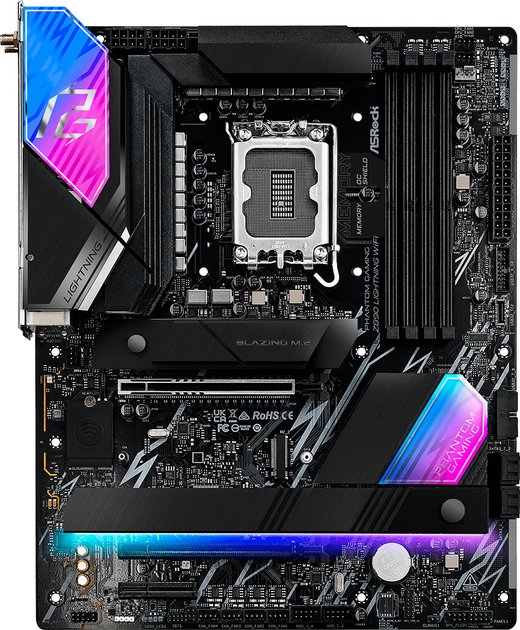 Материнская плата ASRock Z890 Lightning Wi-Fi (s1851, Intel Z890, PCI-Ex16) - изображение 1