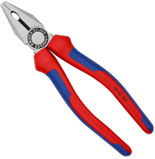 Kombinerki Knipex do zagniatania tulejek kablowych 180 mm (97 71 180) - obraz 1