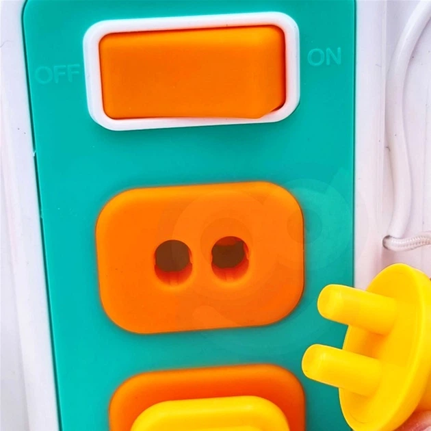 Tablica manipulacyjna Woopie Baby Kuchnia Montessori z zegarem oraz efektami dźwiękowymi i świetlnymi (5904326944206) - obraz 5