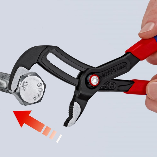 Кліщі трубні Knipex Cobra QuickSet 250 мм (87 22 250) - зображення 5