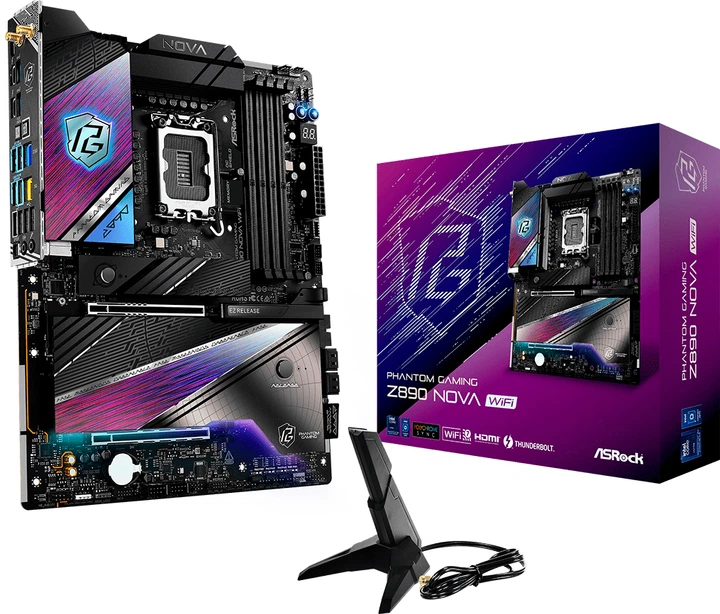 Материнська плата ASRock Z890 Nova Wi-Fi (s1851, Intel Z890, PCI-Ex16) - зображення 8