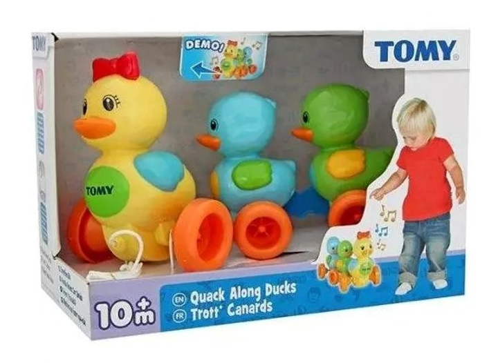 Каталка TOMY Качечки зі звуком (E4613) (5011666046139) - зображення 1