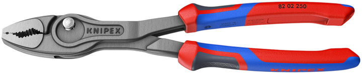 Kombinerki Knipex TwinGrip z funkcją chwytu od czoła i z boku 250 mm (82 02 250) - obraz 1