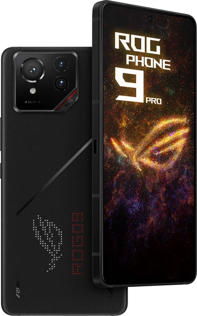 PHONE ROG 9 5GグローバルROMエリートゲームSmartphonw ROG9 Pro 9 Phone ROG ASUS ブラック　12GB　256GB　グローバルロム スマートフォン本体