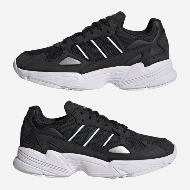 Жіночі кросівки adidas Originals Falcon W IG8301 40 (6.5UK) Чорні (4066763878665) - зображення 6