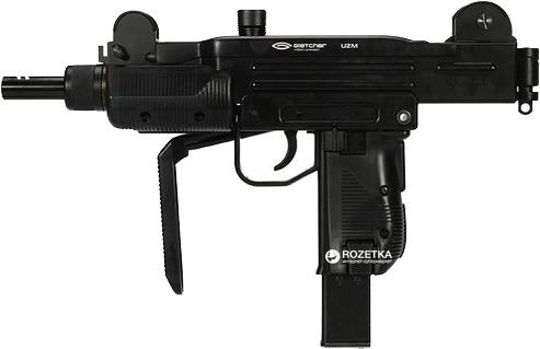Пневматичний пістолет Gletcher UZM (39137) - зображення 1
