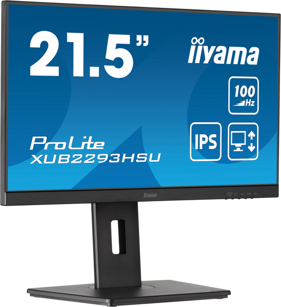 Монітор 21.5" Iiyama ProLite XUB2293HSU-B7 - зображення 2