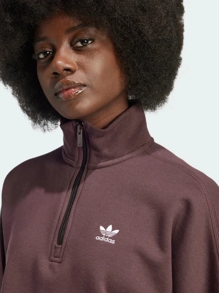 Толстовка без капюшона женская Adidas Originals Essentials Fleece