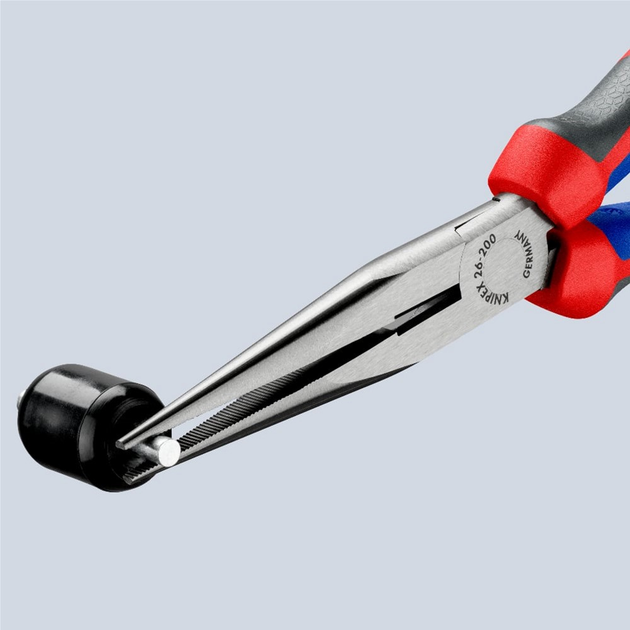 Довгогубці Knipex напівкруглі 200 мм (26 12 200) - зображення 5