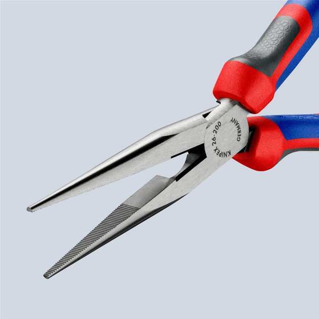 Довгогубці Knipex напівкруглі 200 мм (26 12 200) - зображення 6