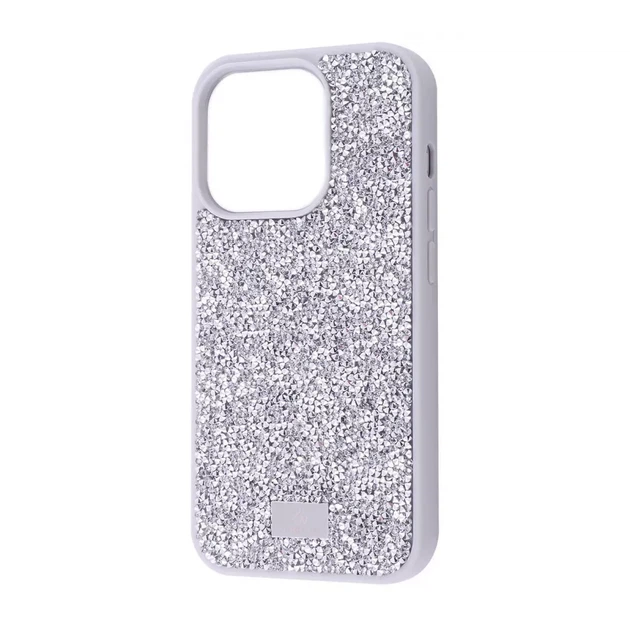 Чохол Bling World Rock Diamond (TPU) iPhone 16 Pro Max Білий - Фото 1 Чохол Bling World Rock Diamond (TPU) iPhone 16 Pro Max Білий - изображение 1