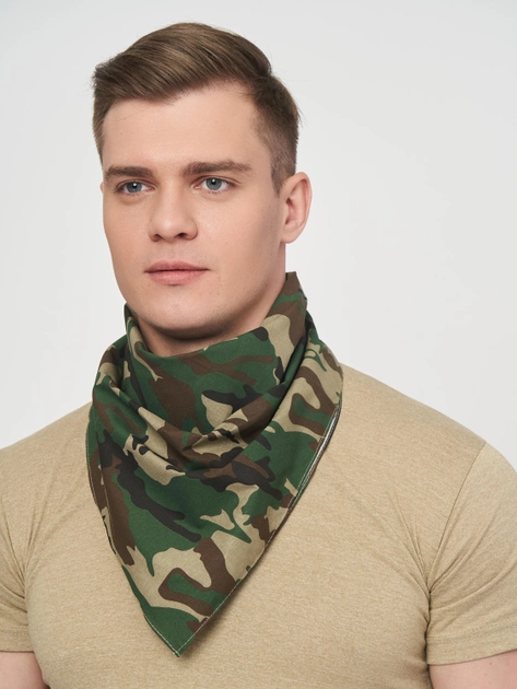Бандана військова Mil-Tec Шарф HALSTUCH (BANDANA) WOODLAND (12605020) - зображення 2
