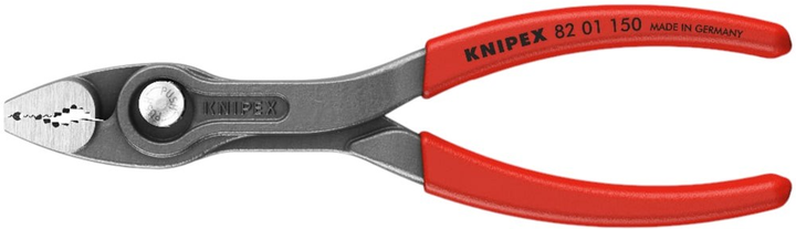 Kombinerki Knipex z funkcją chwytu od czoła i z boku 150 mm (82 01 150) - obraz 1