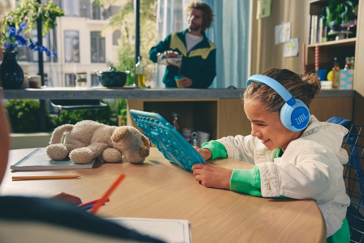 Наушники JBL Junior 470NC Blue (JBLJR470NCBLU) - изображение 9
