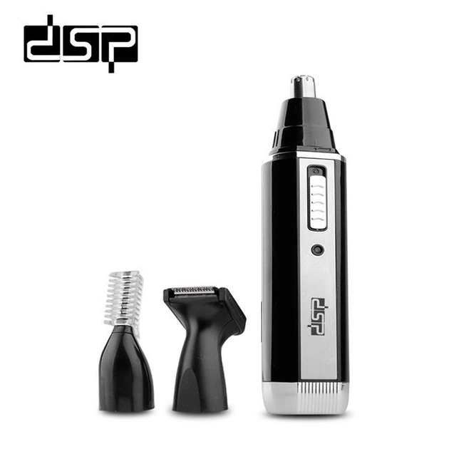 Тример для носа вух брів та скронь на акумуляторі 3в1 DSP F-40002A Black - Фото 1 Тример для носа вух брів та скронь на акумуляторі 3в1 DSP F-40002A Black - изображение 1