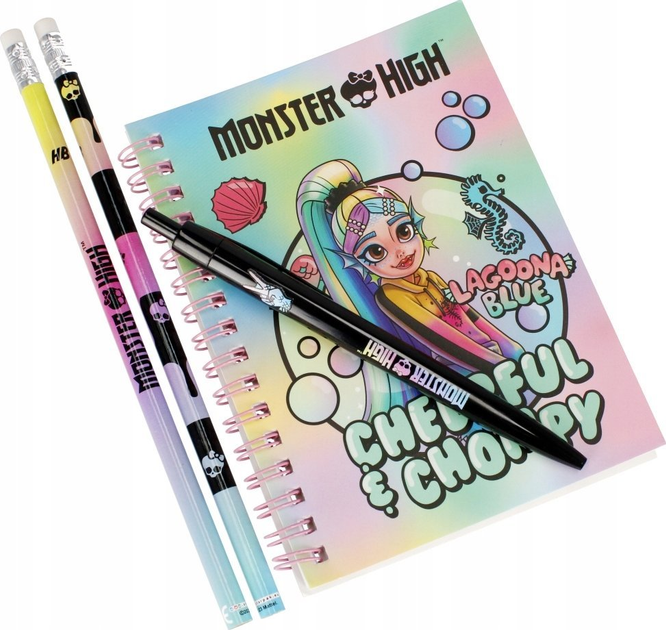 Набір шкільний StarPak Monster High Лагуна 8 елементів (5905523610482) - зображення 2