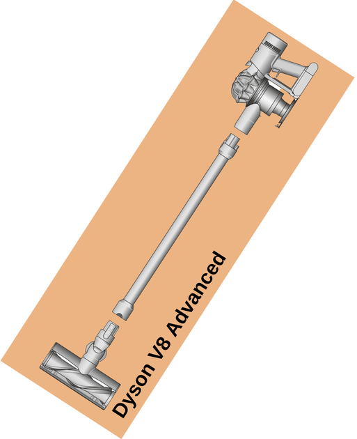 Odkurzacz akumulatorowy Dyson V8 Advanced (492636-01) - obraz 1