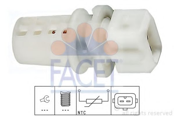 Датчик температуры воздуха Megane/Laguna 96-03 (10.4009) Facet Facet (104009) - изображение 1