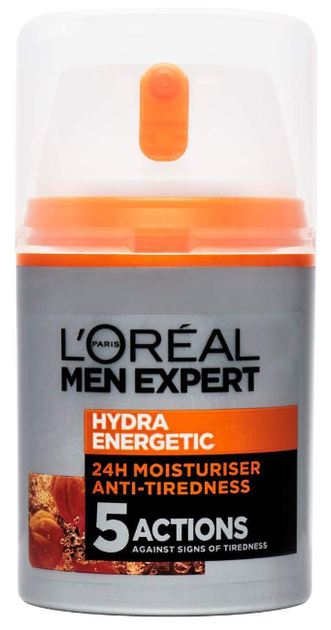 Крем для обличчя L'Oréal Men Expert Hydra Energetic Pump 50 мл (3600520297613) - зображення 1