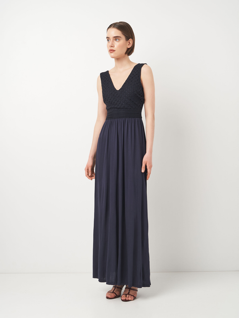 Сукня довга літня жіноча H&M 878353p08 XS Темно-синя від Rozetka на платформі USKIDKA Акція на Сукня довга літня жіноча H&M 878353p08 XS Темно-синя від Rozetka