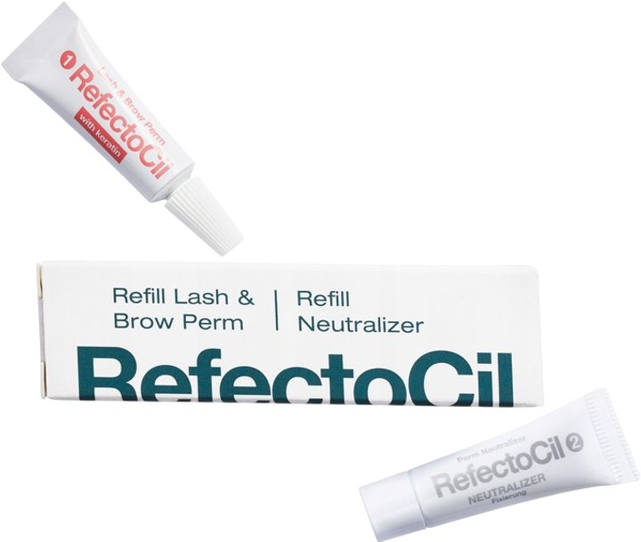 Набір для брів та вій RefectoCil Eyelash Curl & Lift Lashperm + Neutralizer (9003877902218) - зображення 1