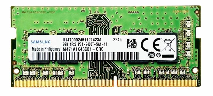 Оперативная память Samsung SODIMM DDR4 8Gb 1Rx8 2400Mhz PC4-2400T