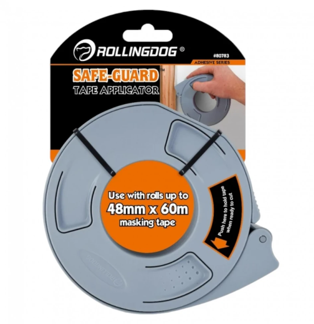 Диспенсер Rollingdog SAFE-GUARD для малярной ленты шириной до 48 мм (80783) - Фото 2 Диспенсер Rollingdog SAFE-GUARD для малярной ленты шириной до 48 мм (80783) - изображение 2