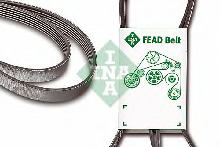 Ремінь генератора поліклиновий INA FB 6PK1043 Ina (FB6PK1043) - зображення 1