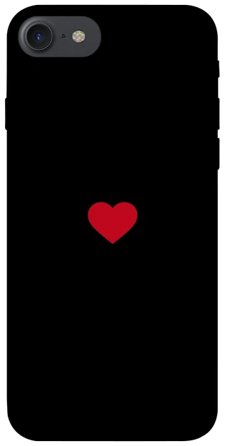 Чохол для iPhone 8 з принтом Simple heart - Фото 1 Чохол для iPhone 8 з принтом Simple heart - зображення 1