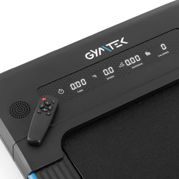 Беговая дорожка 2-в-1 Gymtek XT400 (1.5 л.с.) до 110 кг Bluetooth UltraFlat - изображение 5