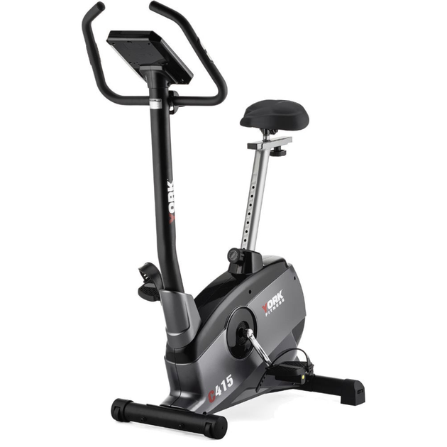 Велотренажер электромагнитный York Fitness C415 до 140 кг маховик 10 кг - изображение 2