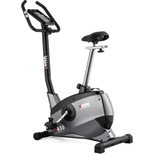 Велотренажер электромагнитный York Fitness C415 до 140 кг маховик 10 кг - изображение 12