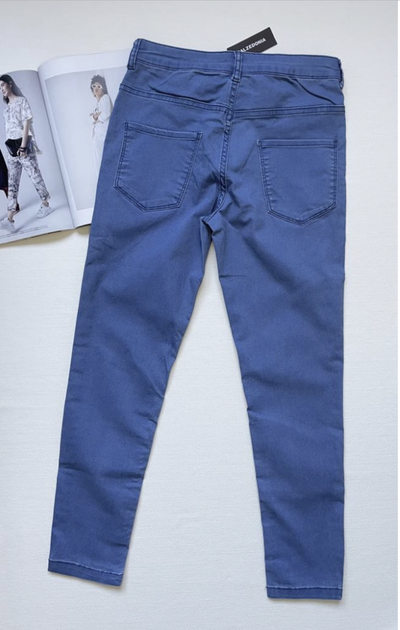 Детские джинсы с карманами Calzedonia (modp0514 blue (158-170 (12-16 лет)) - изображение 2
