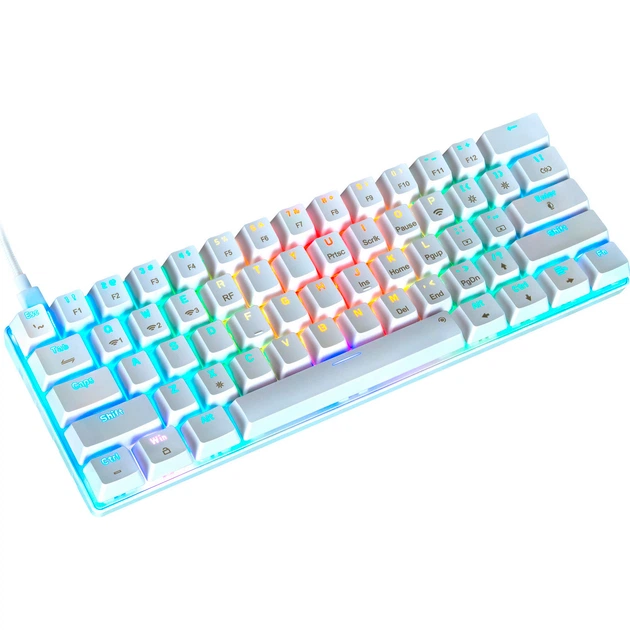 Клавиатура MAD DOG Gateron GK850W White [124819] – фото, отзывы