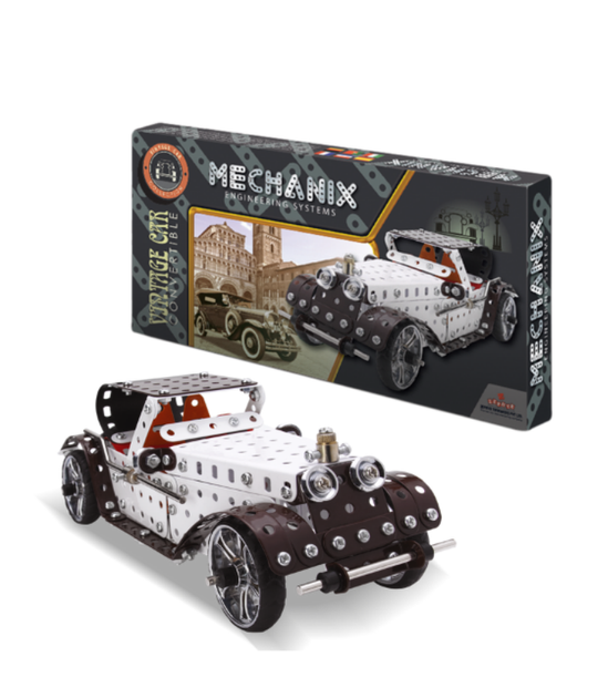 Конструктор металевий розвиваючий MECHANIX Ретро автомобіль (01019) (Zephyr) - Фото 1 Конструктор металевий розвиваючий MECHANIX Ретро автомобіль (01019) (Zephyr) - изображение 1