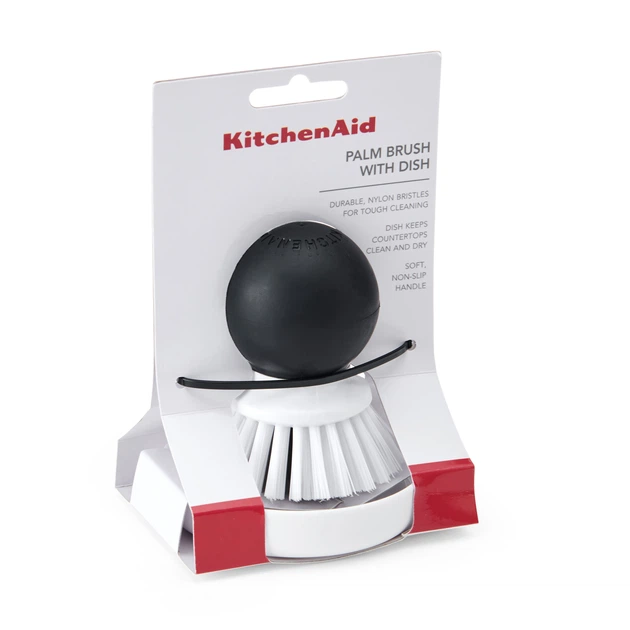 Щетка для мытья посуды KitchenAid Sinkware Белая 9 см (KEG195OSBA) - изображение 6