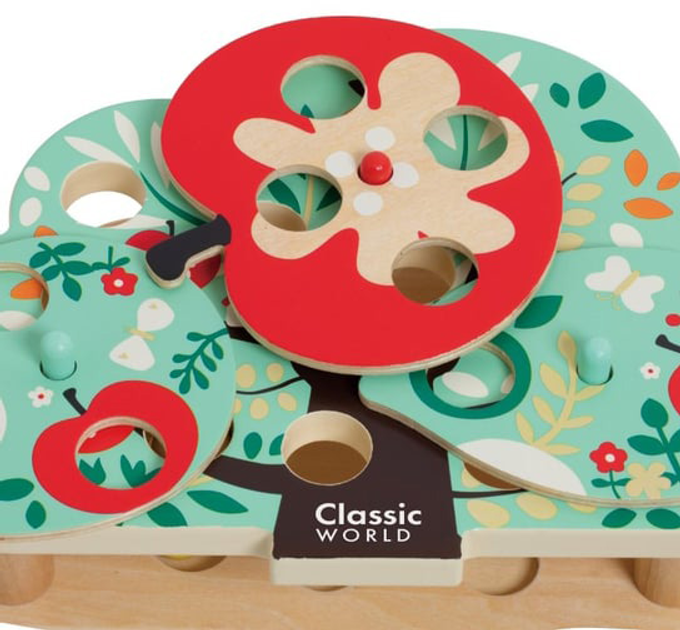 Zestaw magnetyczna gra Classic World Złap robaczka 16 elementów (6927049022210) - obraz 4