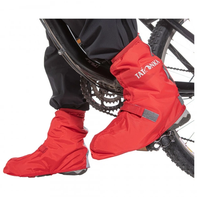 Бахіли Tatonka Velo Gaiter Red L червоні - Фото 3 Бахіли Tatonka Velo Gaiter Red L червоні - изображение 3