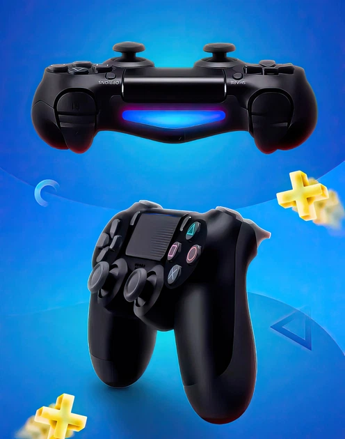 Беспроводной геймпад Sony PS4 DoubleShock 4 с сенсорной панелью, Light Bar и шестиосевым датчиком движения - изображение 2