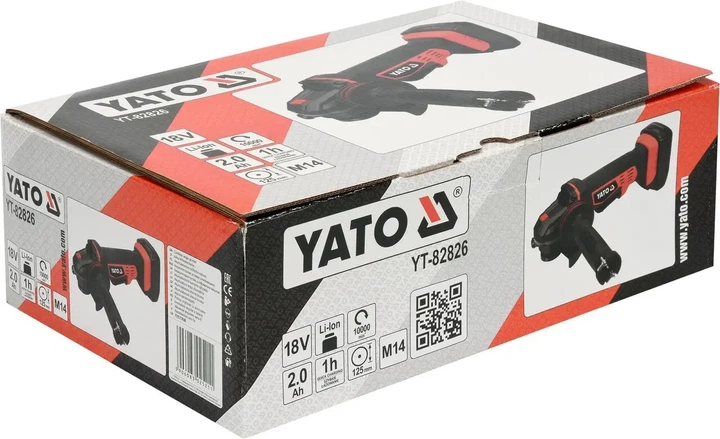 Аккумуляторная болгарка YATO YT-82826 - изображение 3
