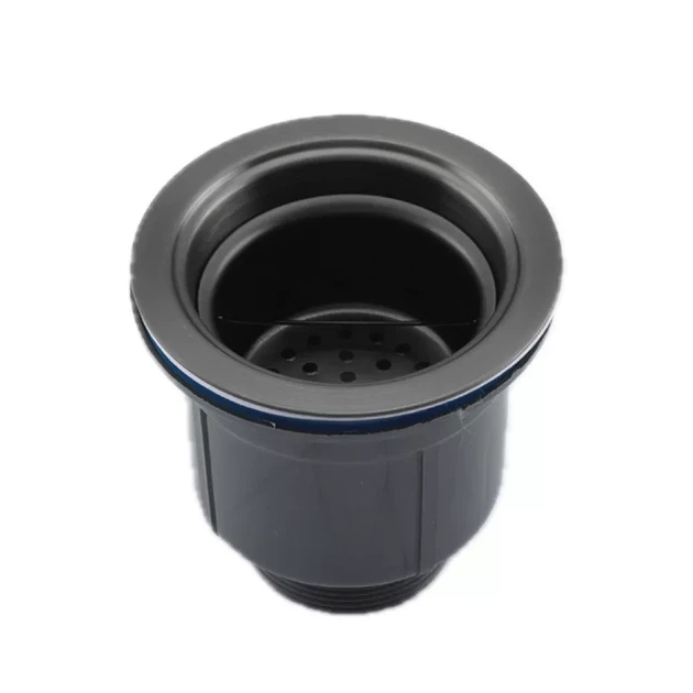 Кухонна мийка GAPPO чорна інтегрована з правою чашою поверхня PVD (GS7850-6R) - зображення 6