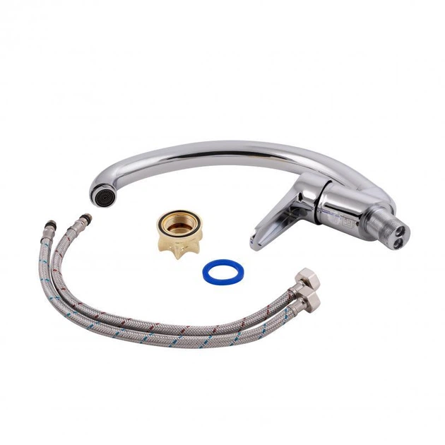 Змішувач для кухні Lidz Nicole 008F (k35) LDNIC008FCRM21877 Chrome - Фото 4 Змішувач для кухні Lidz Nicole 008F (k35) LDNIC008FCRM21877 Chrome - изображение 4