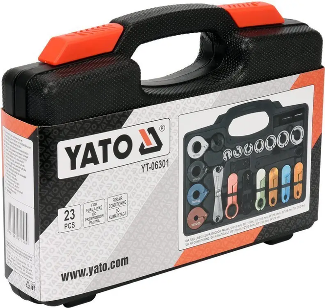 Набор для обслуживания кабелей YATO YT-06301 - Фото 4 Набор для обслуживания кабелей YATO YT-06301 - изображение 4