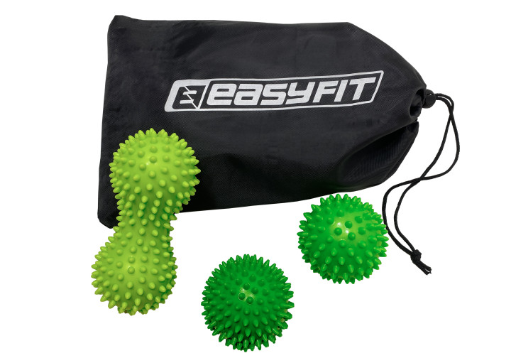 Набір для масажу та МФР EasyFit PVC Set-3 у сумочці - изображение 2