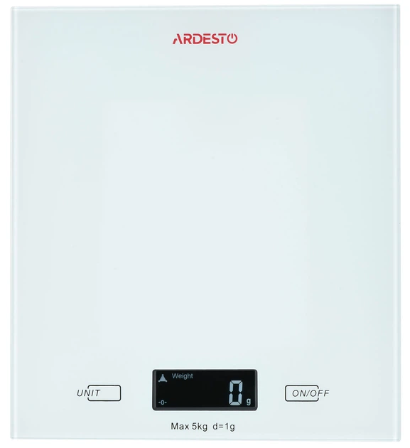 Весы кухонные ARDESTO SCK-893W - Фото 1 Весы кухонные ARDESTO SCK-893W - изображение 1