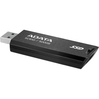 Накопитель SSD USB 3.2 500GB SD610 ADATA (SC610-500G-CBK/RD) - Фото 4 Накопитель SSD USB 3.2 500GB SD610 ADATA (SC610-500G-CBK/RD) - зображення 4