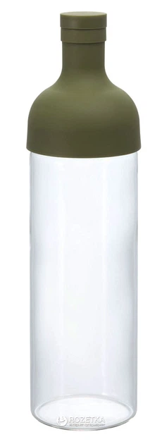 Butelka do zaparzania Hario Mizudashi z filtrem oliwkowa zieleń 750 ml (4977642034426) - obraz 3