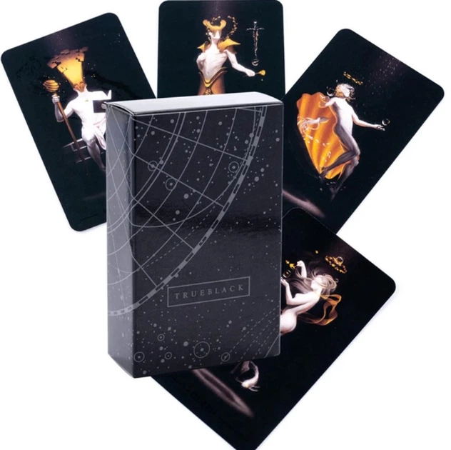 Карты таро True Black Tarot на английском языке (101126) – фото
