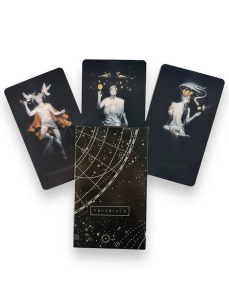 Карты таро True Black Tarot на английском языке (101126