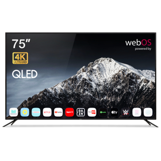 Телевізор Vinga S75UHD25QWEB - зображення 1